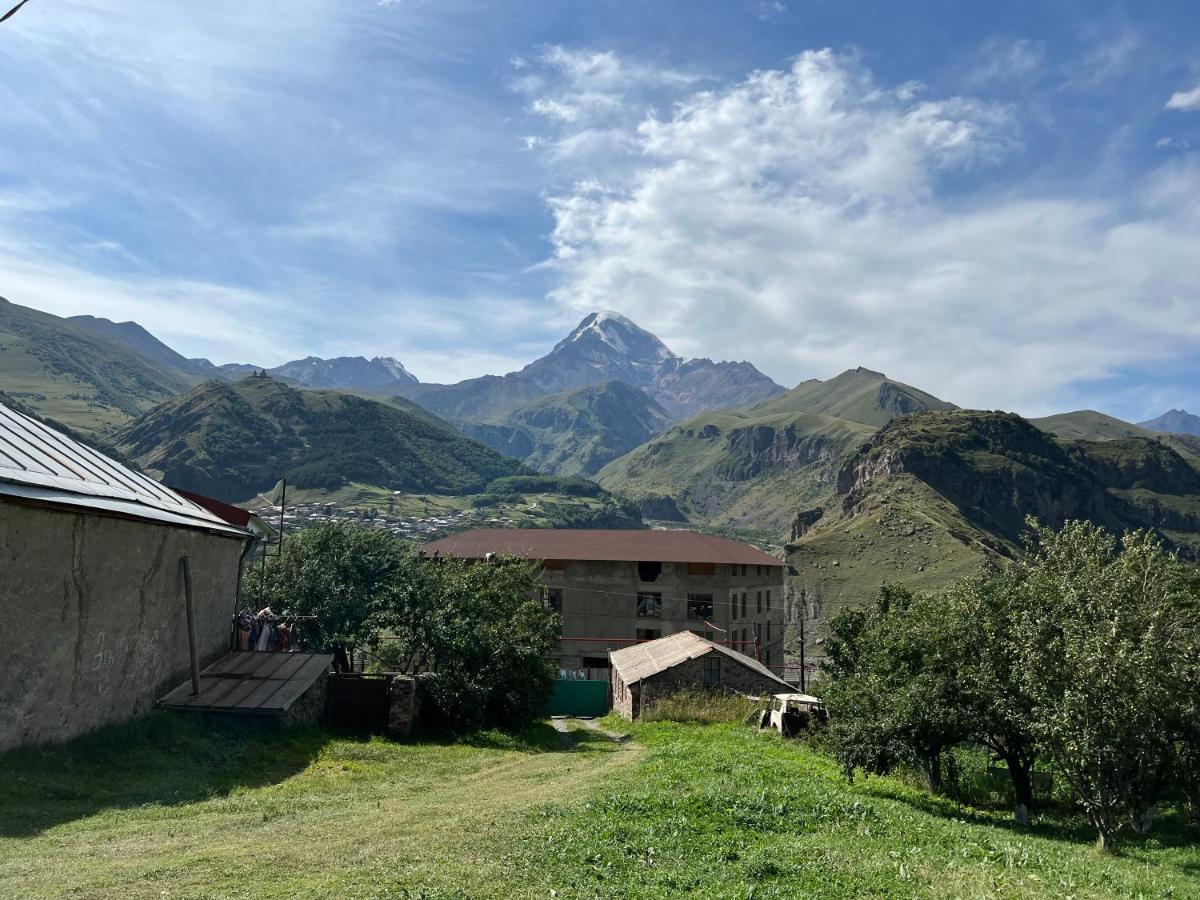 Mikheil Pitskhelauri Guest House 卡兹贝吉 外观 照片